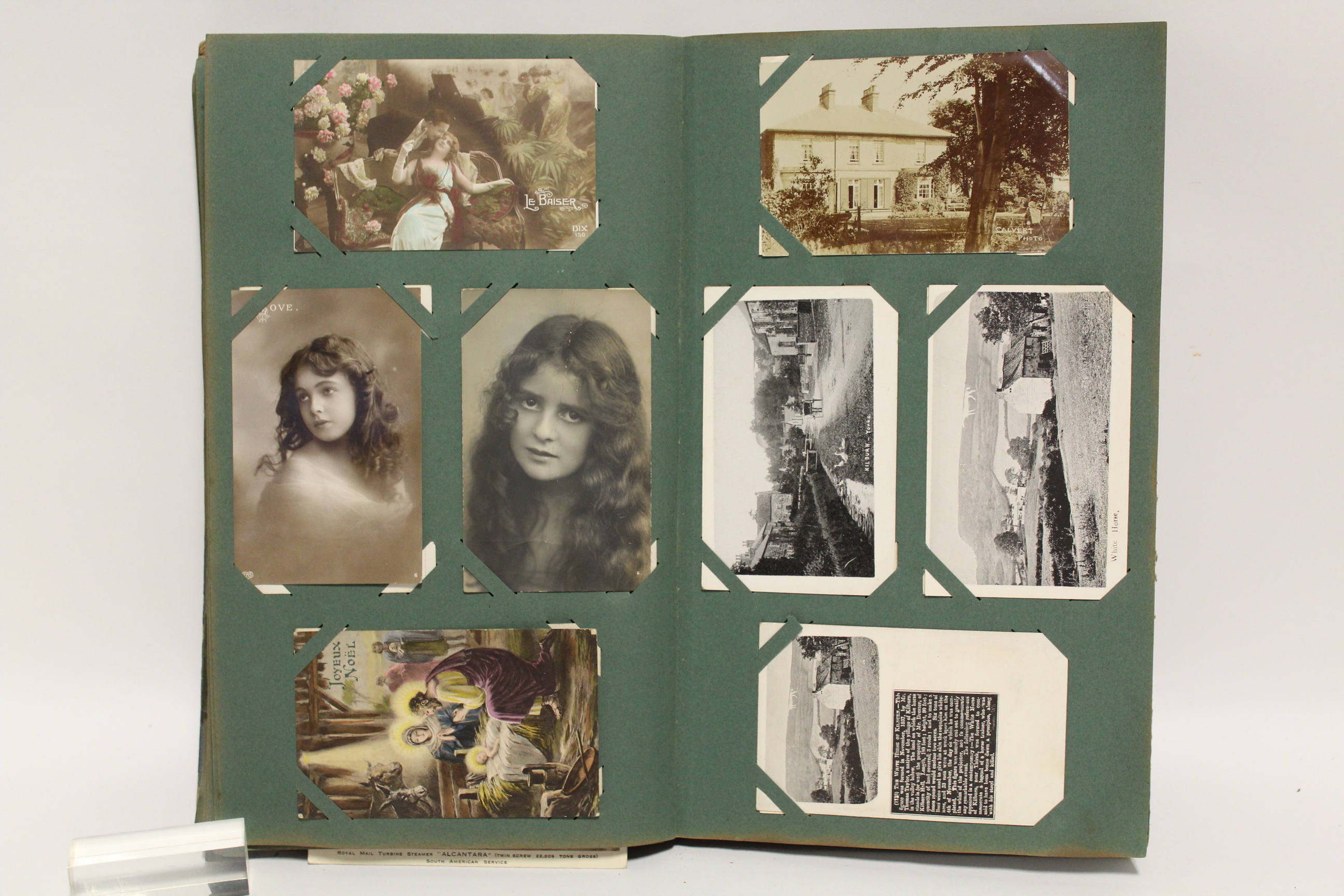 An album of approximately one hundred postcards, early-mid 20th century; & various family - Image 10 of 11