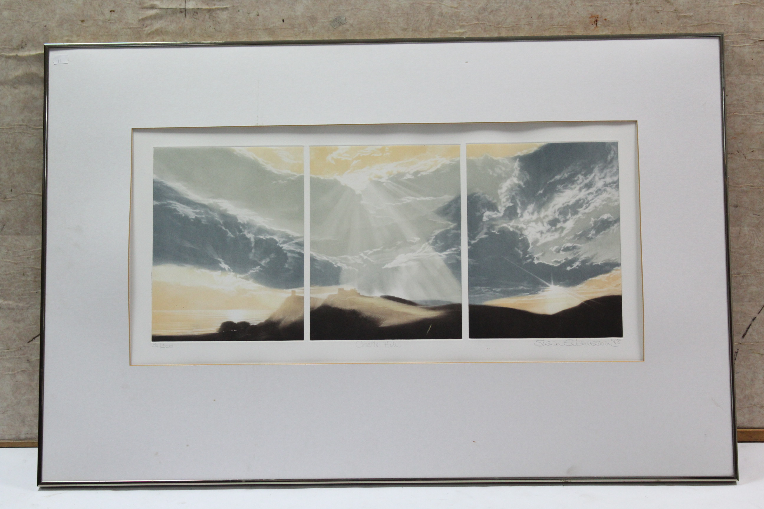 Sixteen various coloured & black & white prints, each in glazed frame. - Image 4 of 8