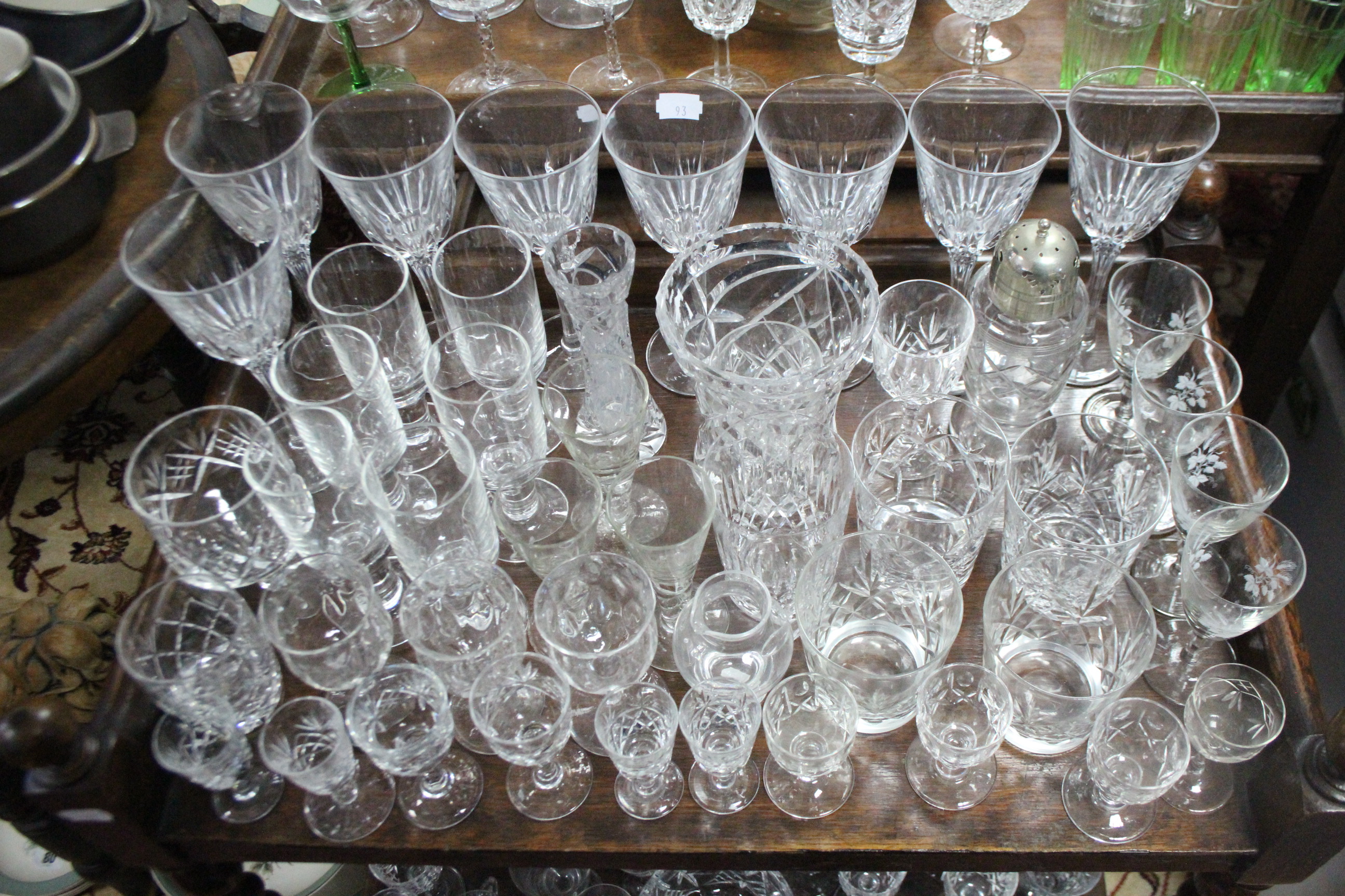 Various items of coloured & plain glassware. - Image 2 of 3