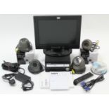 A Samsung cctv system with monitor, w.o