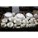 Approximately fifty various items of Royal Worcester bone china “Viceroy” pattern dinner, tea &