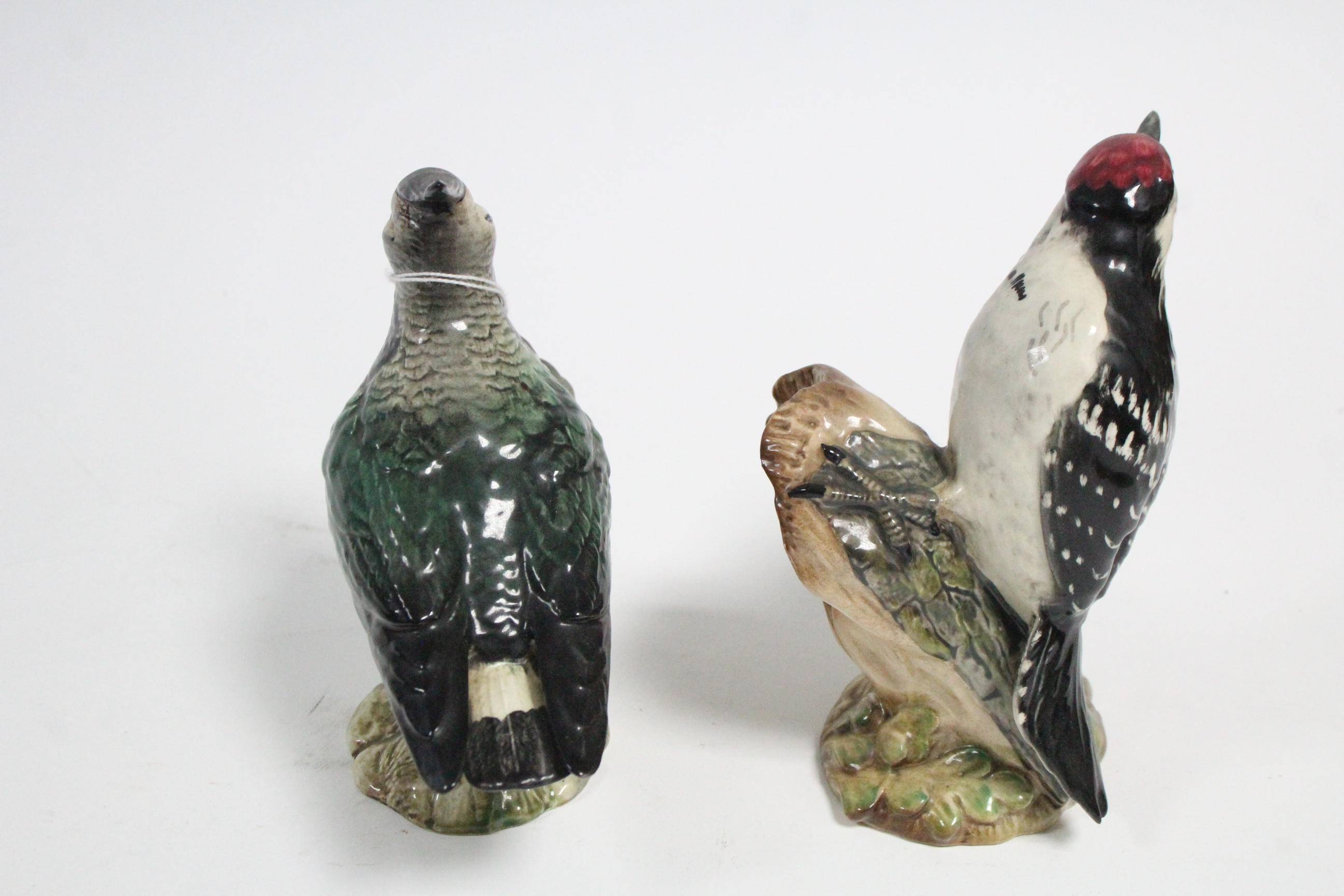 Two Beswick bird ornaments "Lapwing" & "Woodpecker". - Bild 3 aus 5