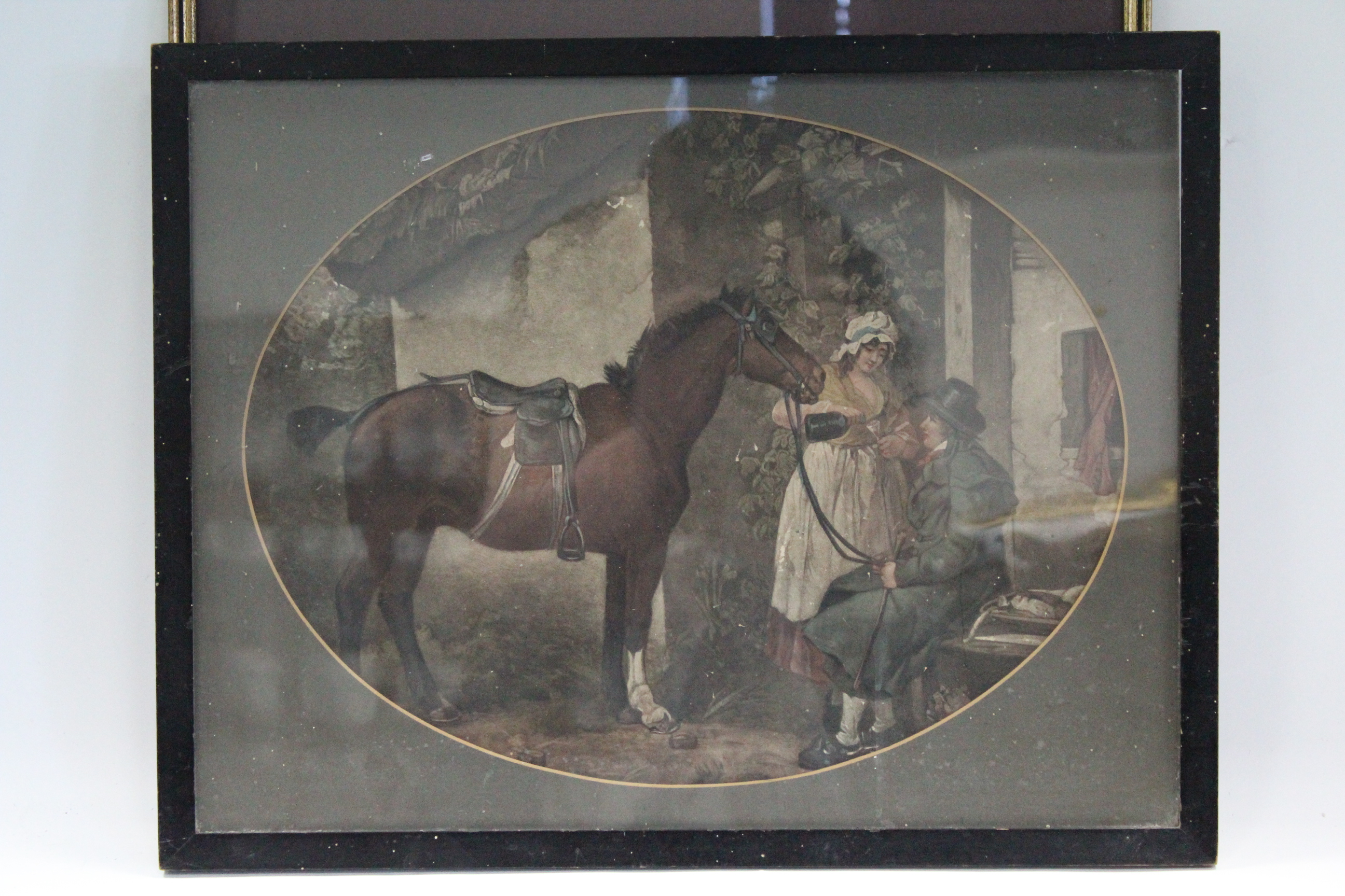 Twelve various engraved portraits & figure studies, each in glazed frame. - Image 10 of 14