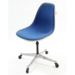 A Herman Miller 1970's swivel office chair.