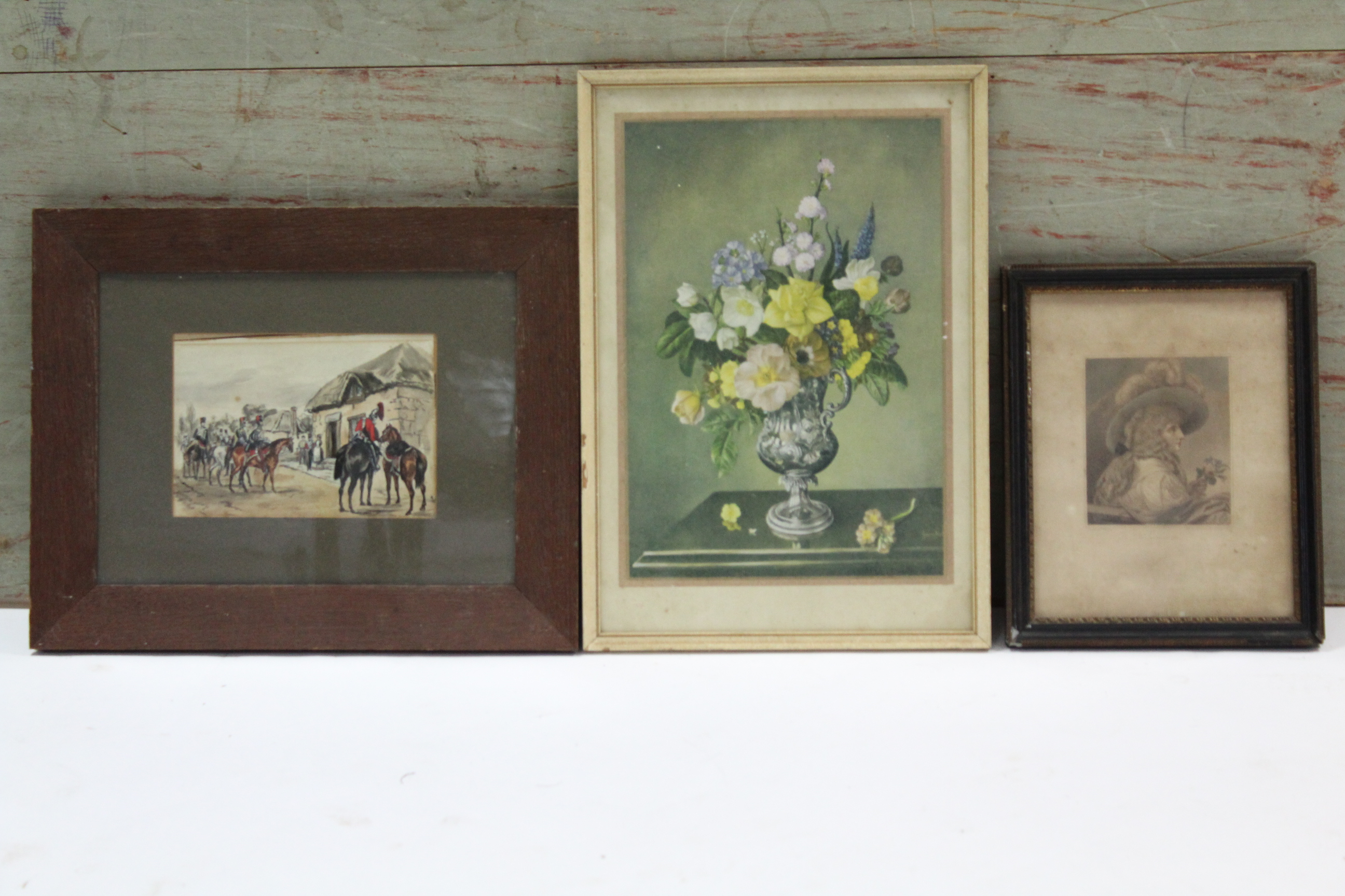 Various decorative paintings, prints & photographs. - Image 4 of 11