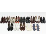 Fourteen various pairs of ladies’ shoes, circa 1930’s-1960’s, by Church’s Brogues, Stead &