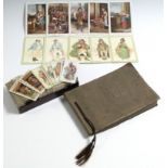Approximately five hundred various cigarette cards by John Player & W. D. & H. O. WILLS, contained