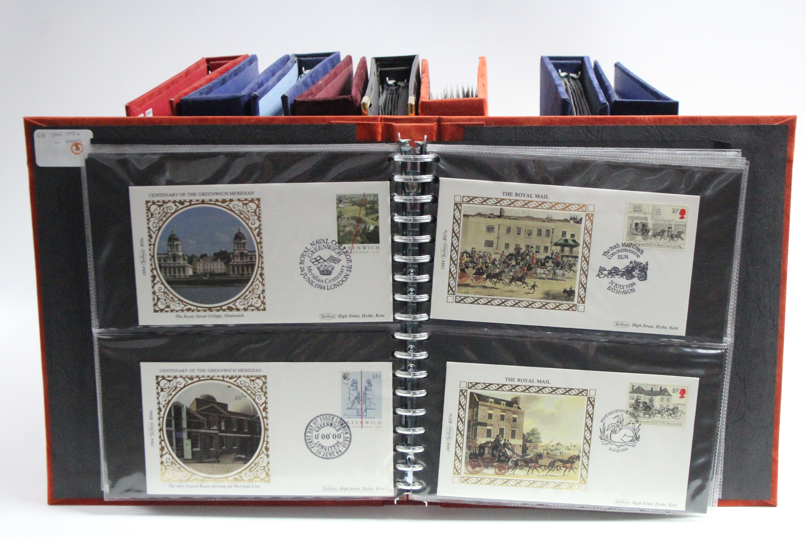 A collection of approx. 300 G.B. First Day covers, mostly 1980s; in nine albums. - Image 3 of 4
