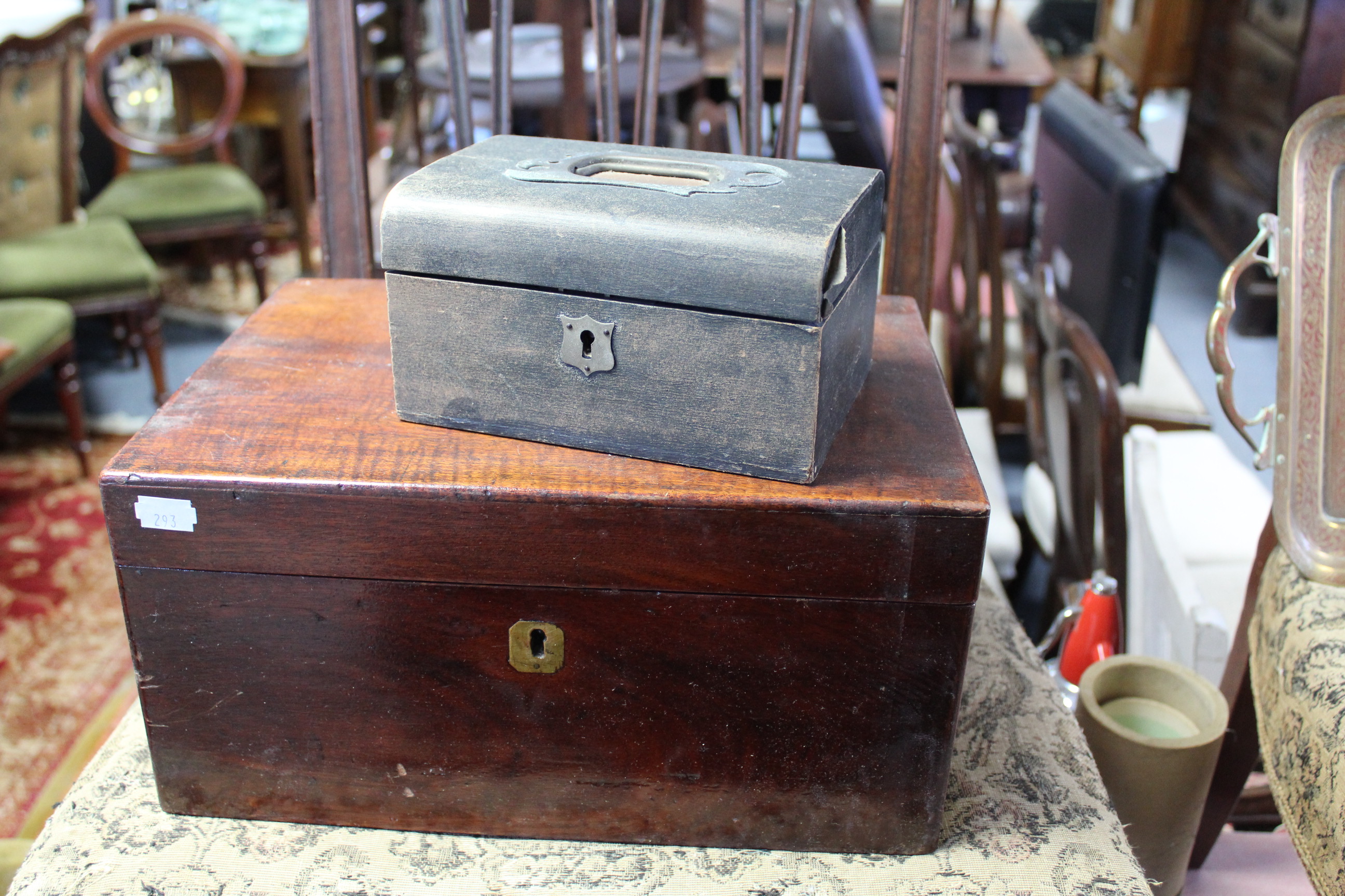 An Etronic valve radio (Model No. ETA 632) in walnut-finish case; together with a pair of brass - Image 3 of 5