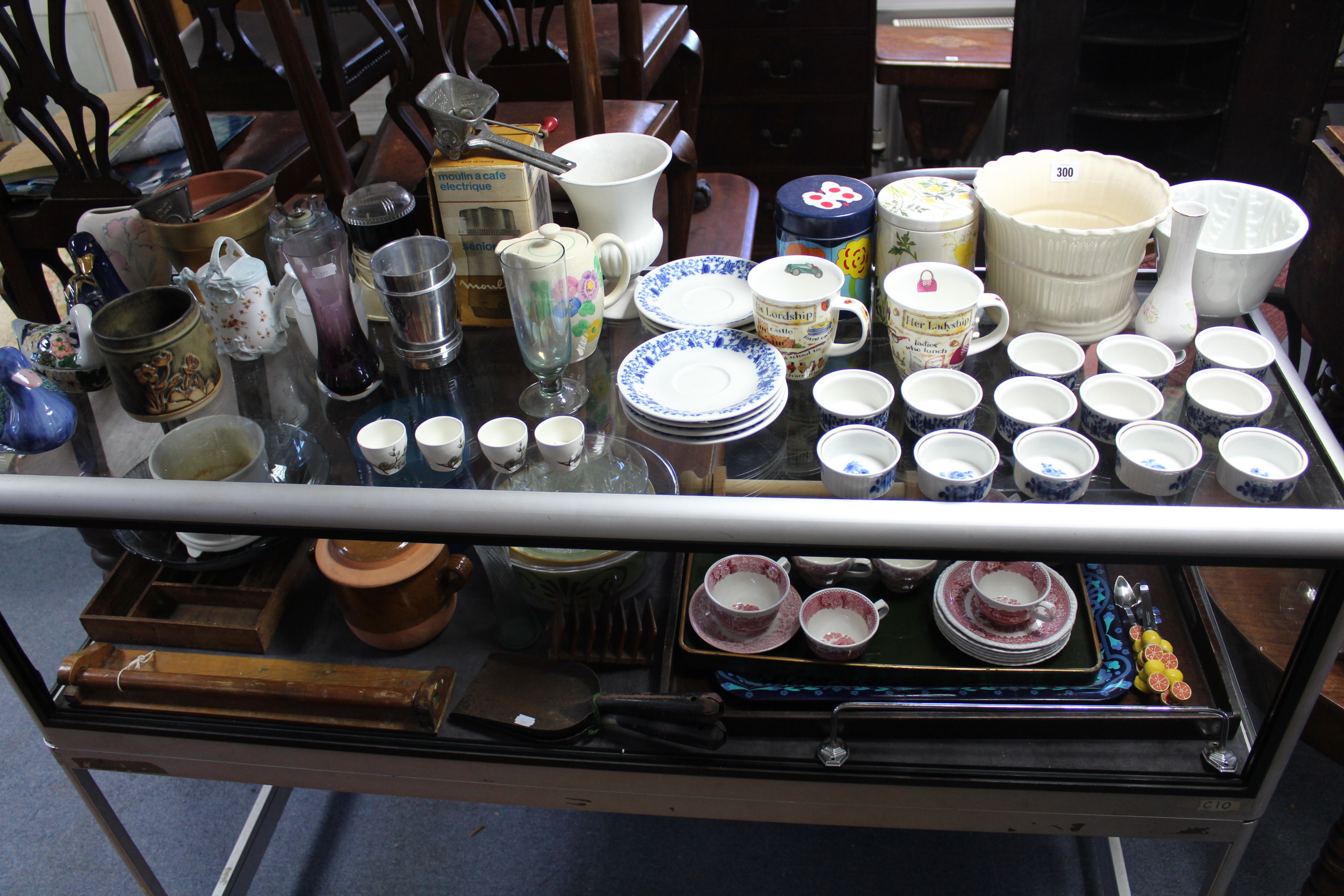 Various items of decorative china, kitchenalia, etc.