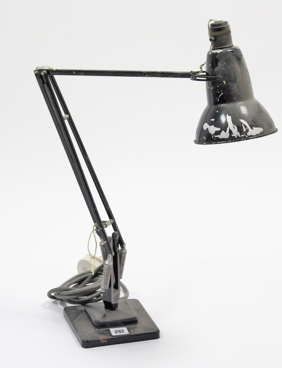 A Herbert Terry & Sons of Redditch anglepoise desk lamp.