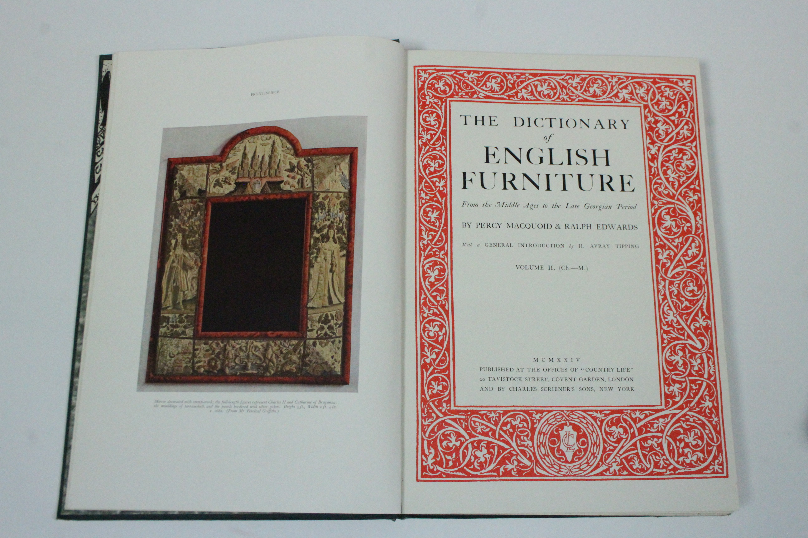 MACQUOID, Percy; & EDWARDS, Ralph. “The Dictionary of English Furniture”, three vols., 1& 2 publ. - Image 5 of 10