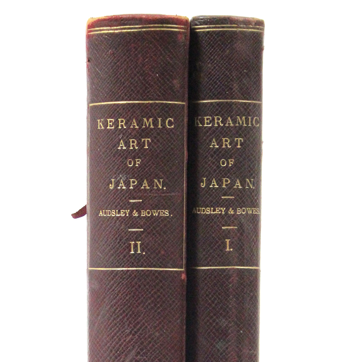 AUDSLEY, George Ashdown, & BOWES, James Lord. “Keramic Art of japan”, two vols., publ. 1875,