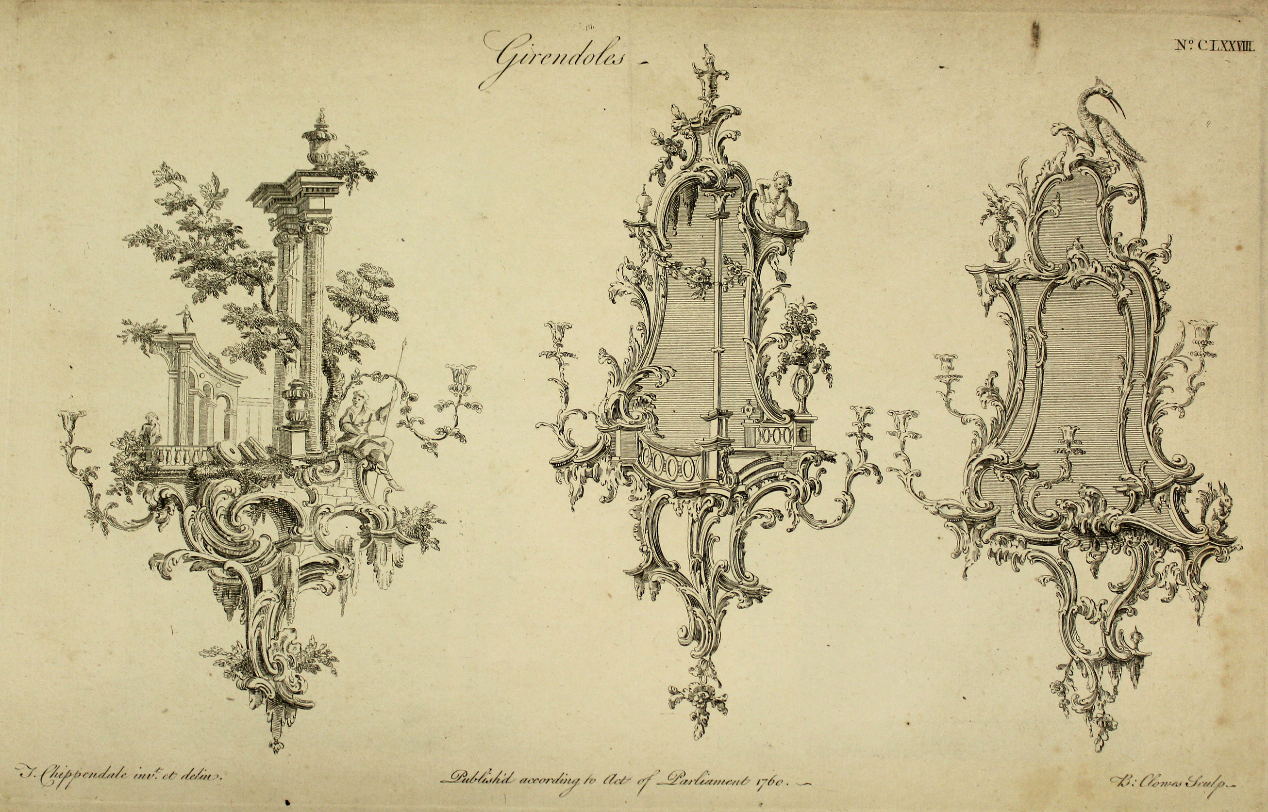 CHIPPENDALE, Thomas. “The Gentleman & Cabinet-Maker’s Director…”; a composite volume of the 3rd. - Image 17 of 21