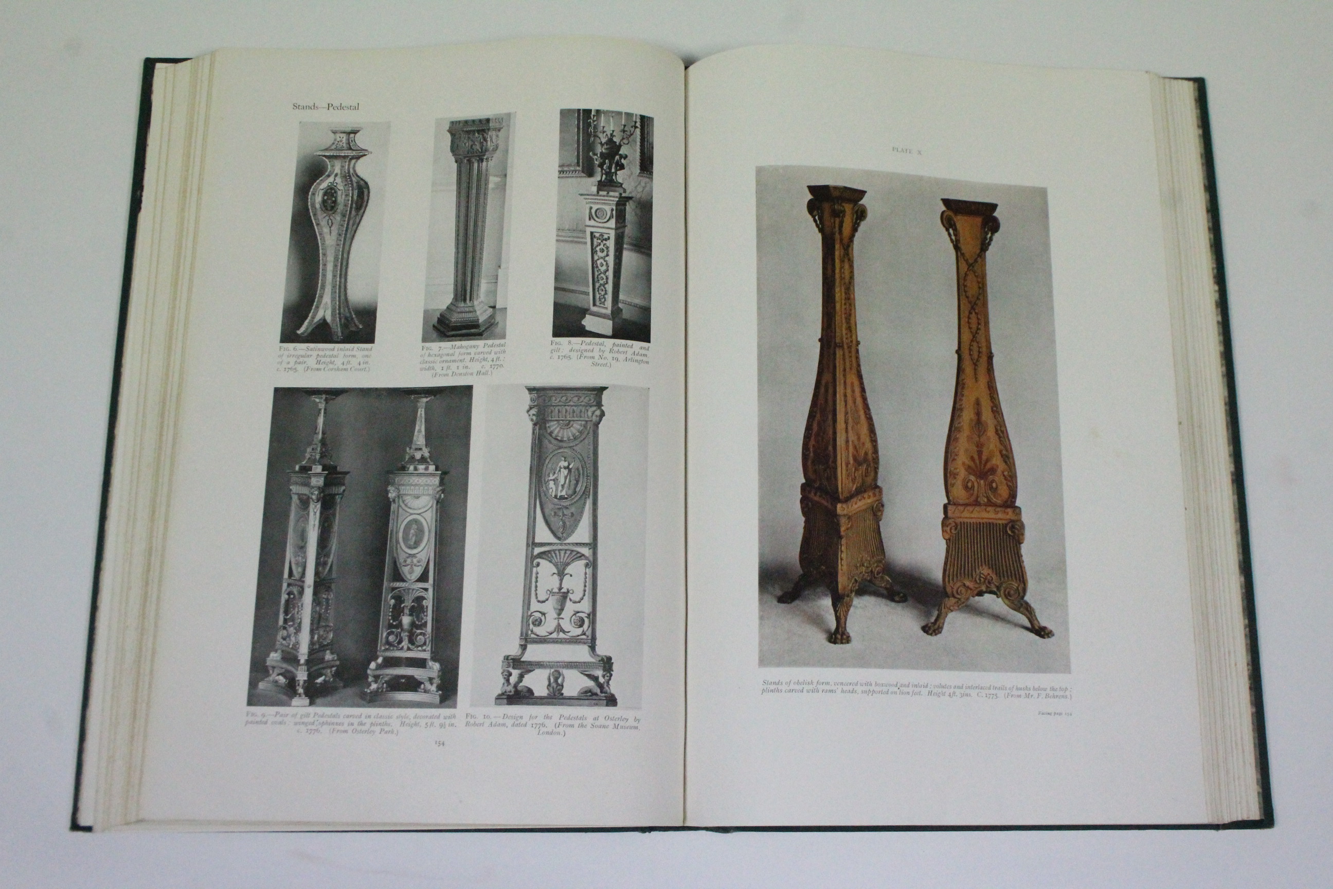 MACQUOID, Percy; & EDWARDS, Ralph. “The Dictionary of English Furniture”, three vols., 1& 2 publ. - Image 10 of 10