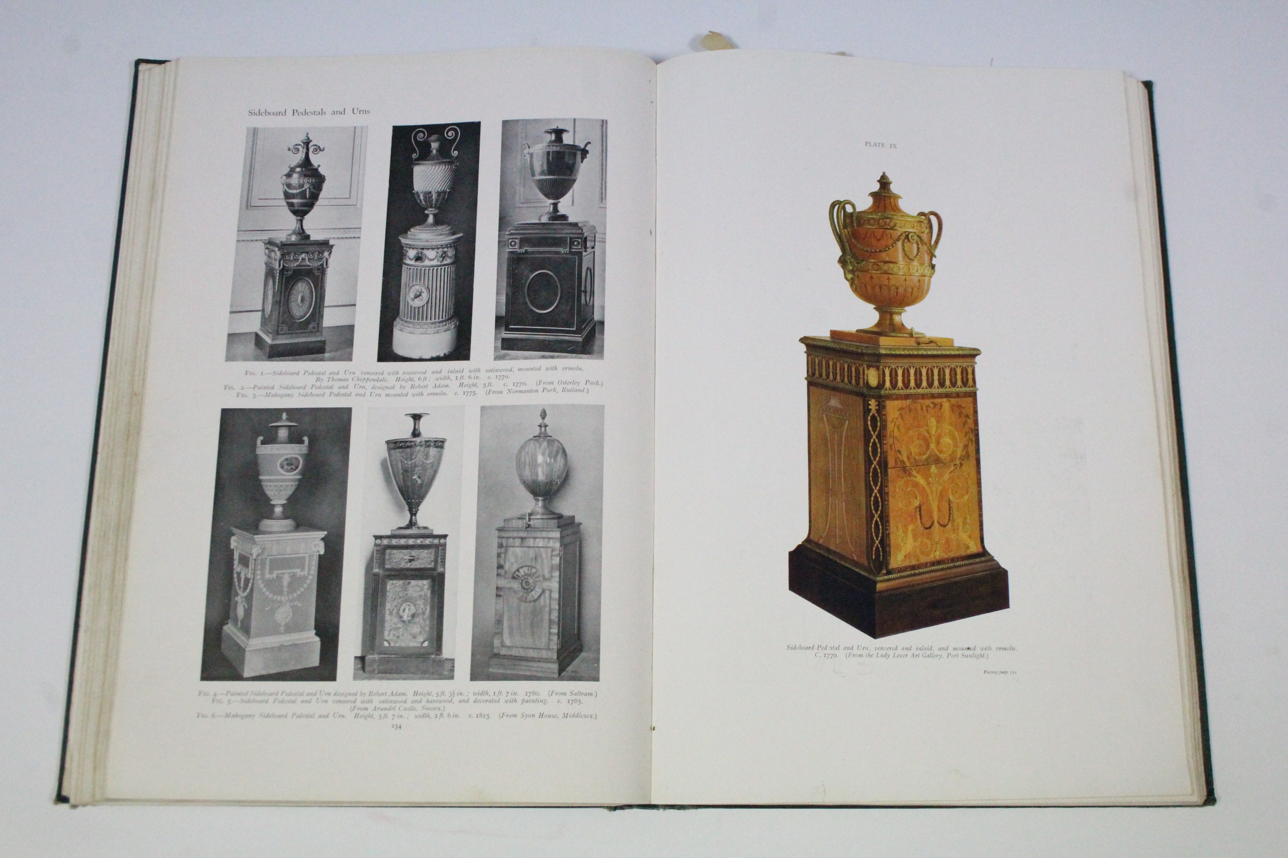 MACQUOID, Percy; & EDWARDS, Ralph. “The Dictionary of English Furniture”, three vols., 1& 2 publ. - Image 8 of 10