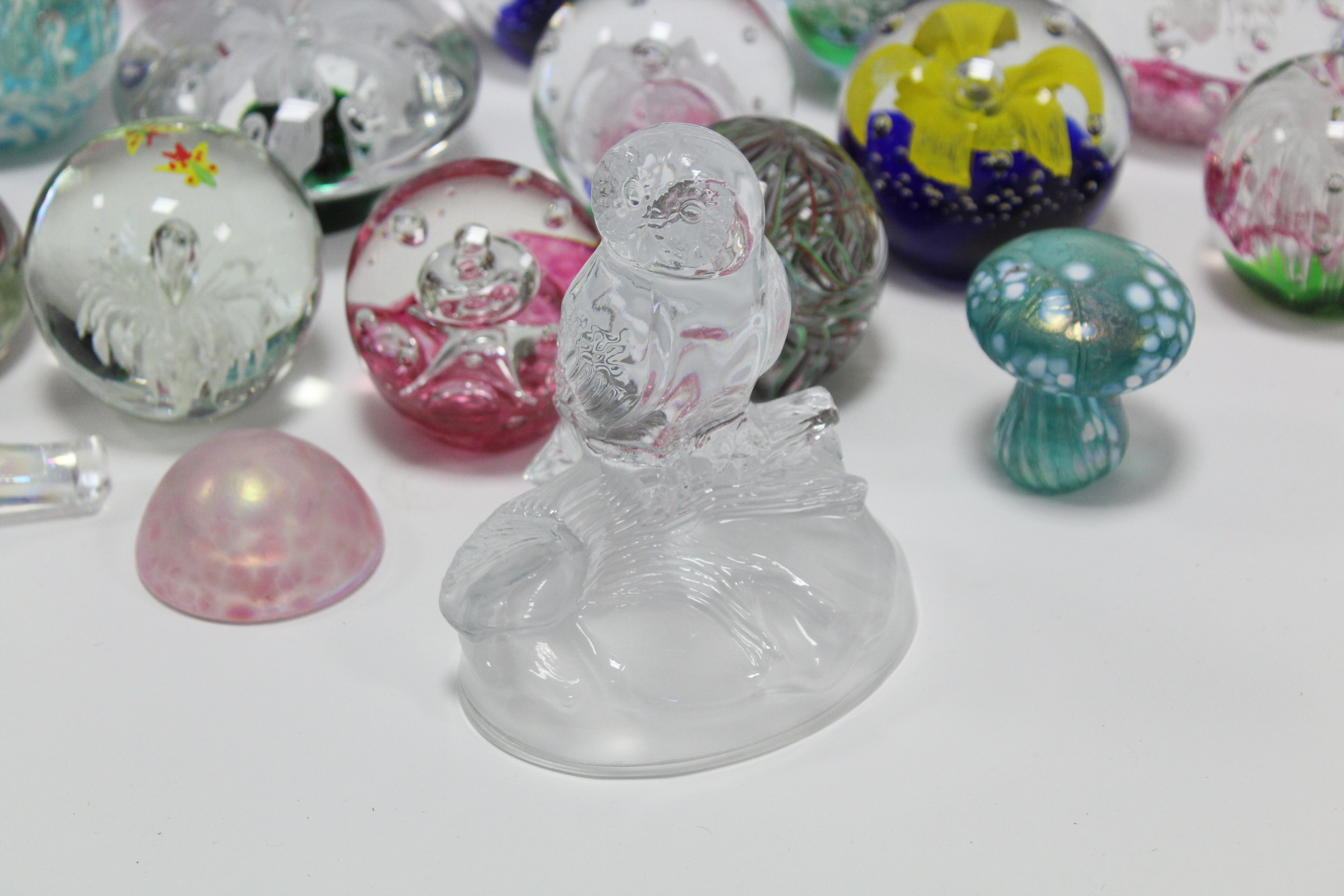 A collection of forty glass paperweights. - Image 2 of 2