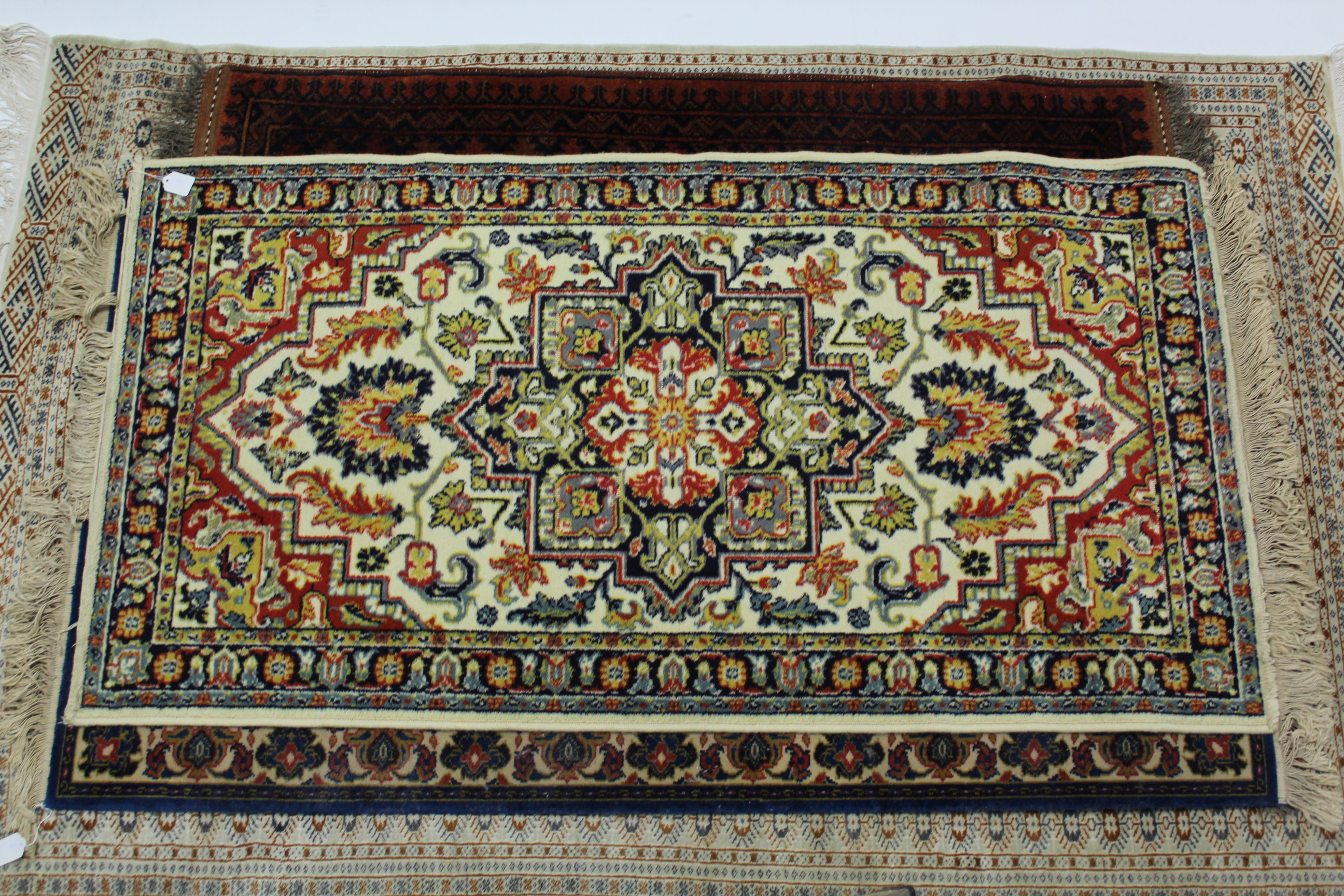 Eight various small rugs. - Image 6 of 8