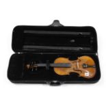 A Stenter “studio II” violin, with case.