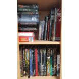 Various “Warhammer” books & figures.