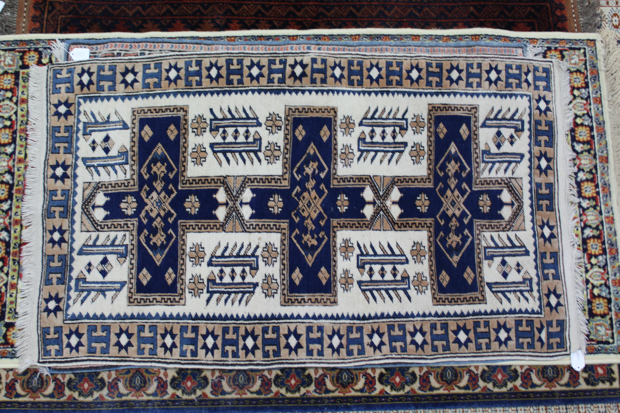 Eight various small rugs. - Image 7 of 8