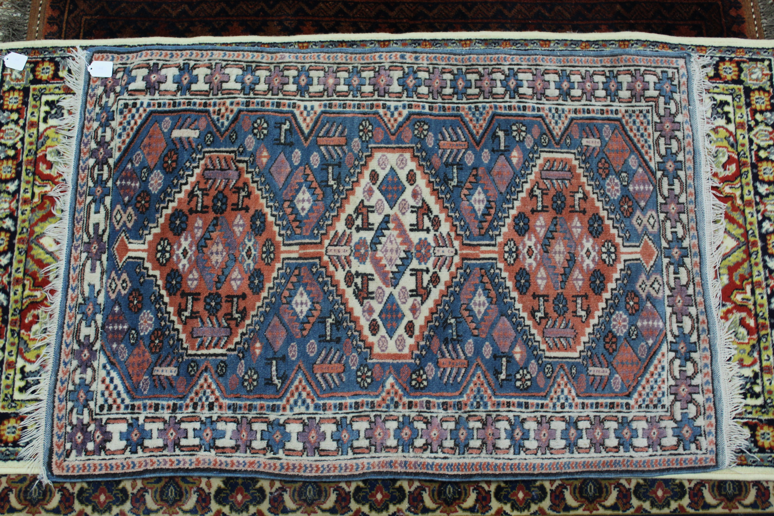 Eight various small rugs. - Image 3 of 8