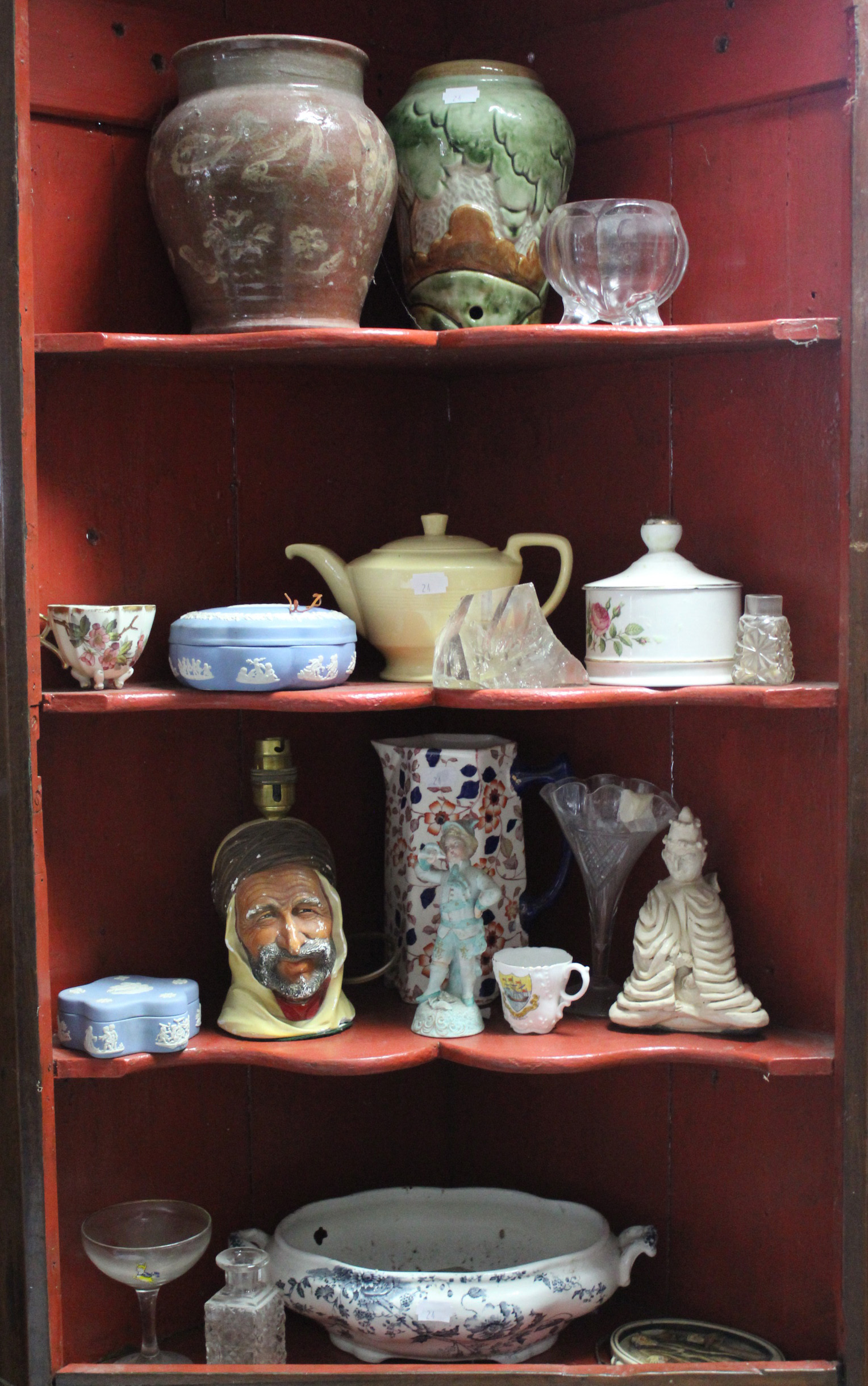 Various items of decorative china, pottery, glassware etc., part w.a.f. - Image 2 of 5