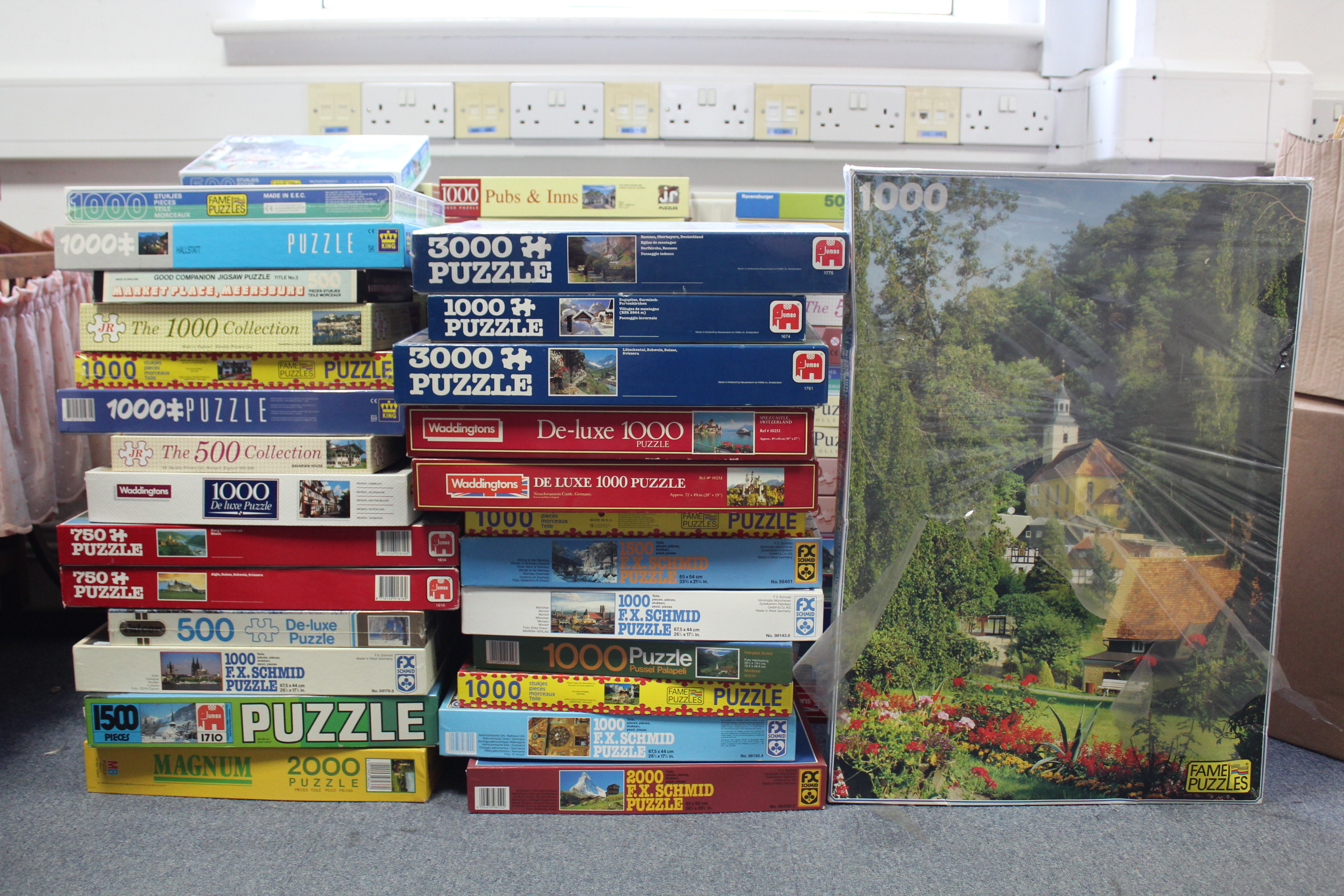 Approximately eighty various jig-saw puzzles, all boxed, some as new. - Image 2 of 2