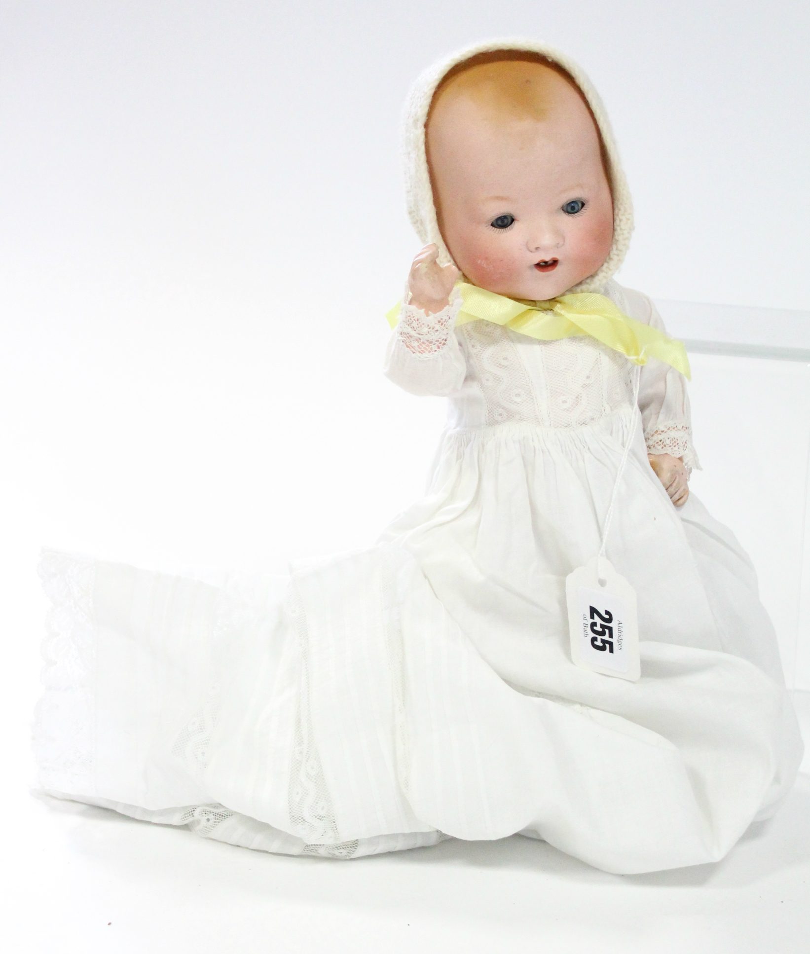 An early 20th century Armand Marseille bisque head “My Dream Baby” doll (A.M. Germany 351/2½ K) with