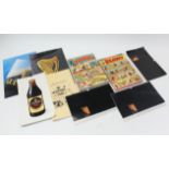 Five Guinness calendars – 1978, 1981, 1987 (x3); a Guinness two-sided poster; & two coloured