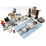 Various Star Wars & other toys.