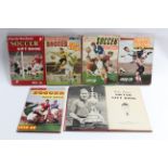 Six Charles Buchan’s Soccer Gift Books, circa 1950’s; together with forty-two Mexico World Cup