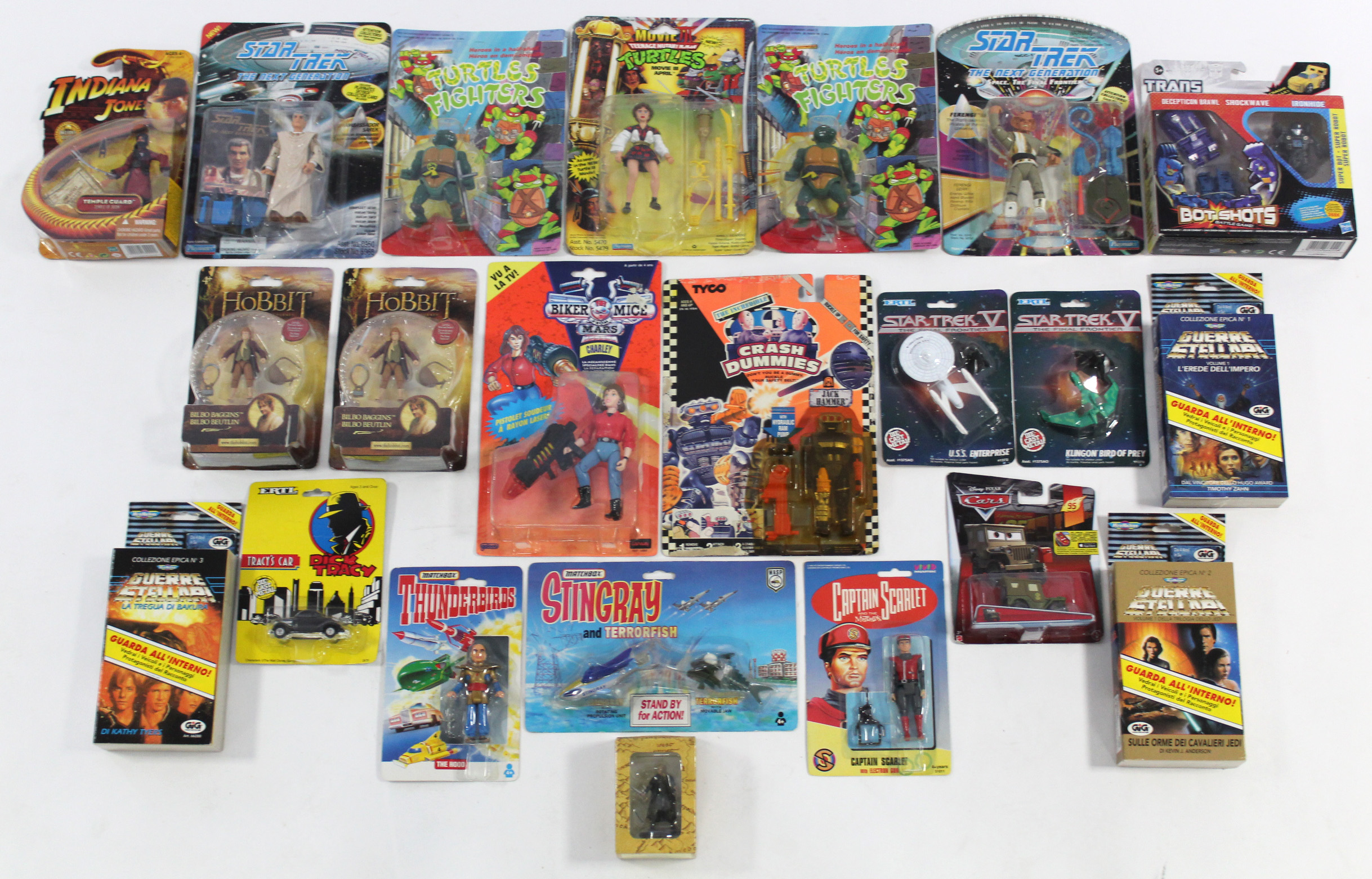 Approximately seventy various t.v. & film related action figures & model vehicles, all with original - Image 3 of 3