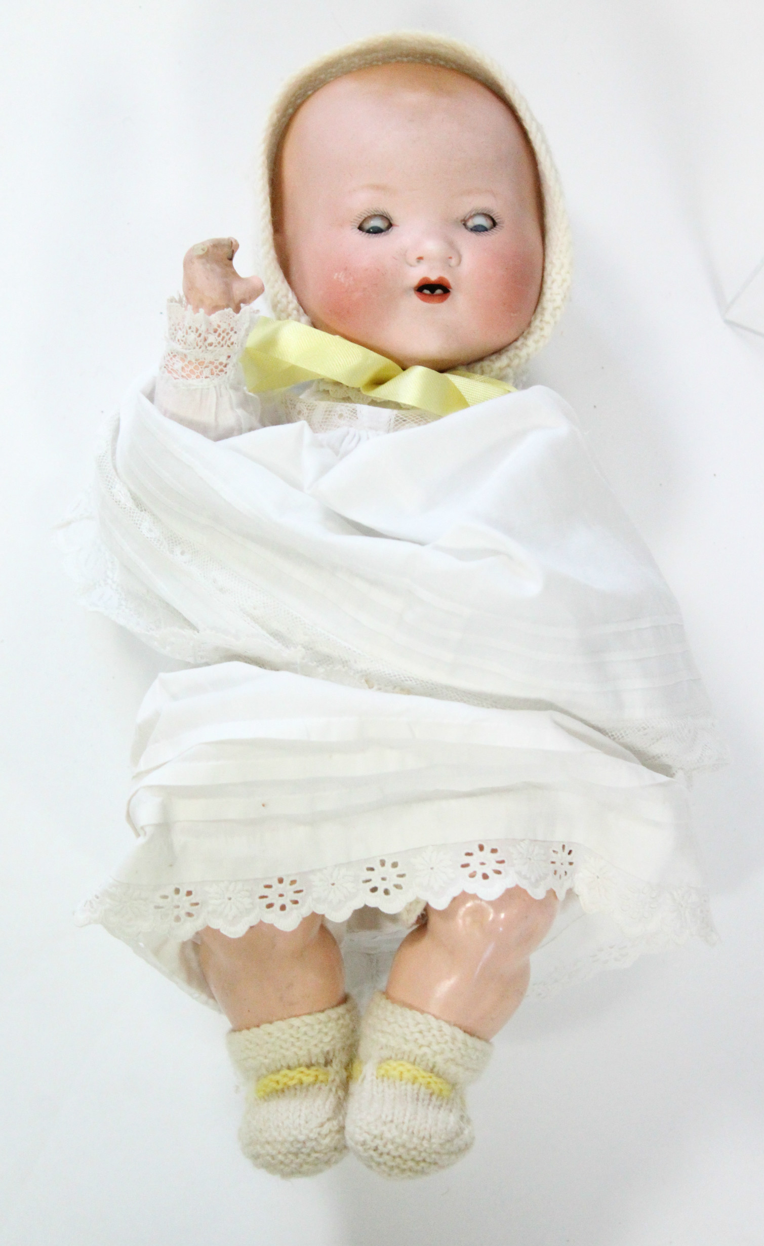 An early 20th century Armand Marseille bisque head “My Dream Baby” doll (A.M. Germany 351/2½ K) with - Image 4 of 4