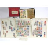 A large quantity of G. B. (Victoria onwards) & foreign stamps, covers, etc., in small albums, on