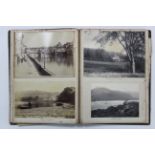 An early/mid-20th century family photograph album containing views of Florence, York Minster,