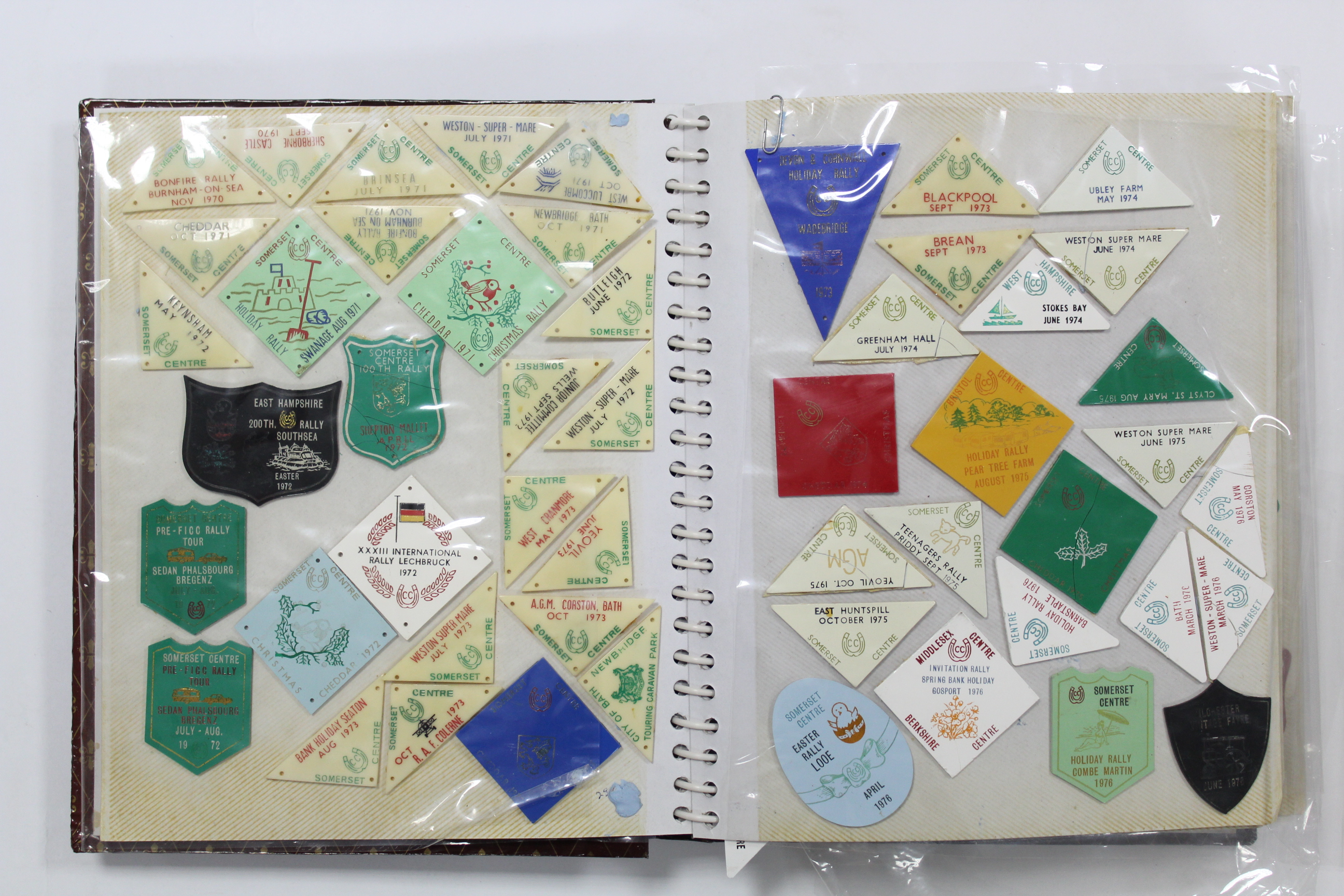 An album containing a collection of British & foreign camping badges, circa mid-late 20th century. - Image 2 of 10