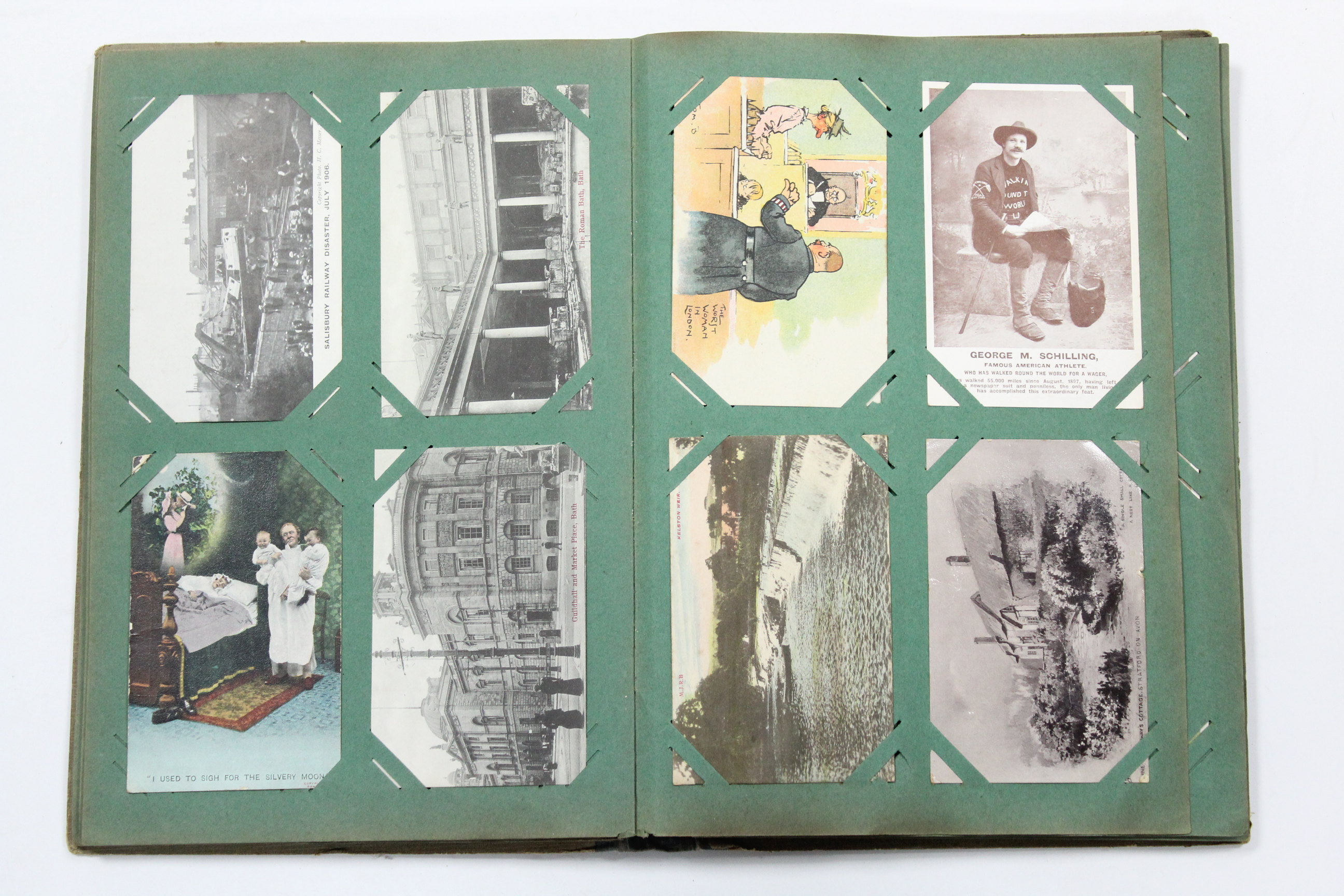 AN ALBUM OF APPROXIMATELY ONE HUNDRED & EIGHTY POSTCARDS, EARLY-MID 20th CENTURY – BRITISH VIEWS - Image 9 of 12