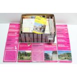Two boxes of Ordnance Survey maps; & a box of assorted Ordnance Survey maps & walking guide