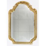 Two reproduction gilt-frame wall mirrors, 40” x 26½”, & 28” x 16½”.