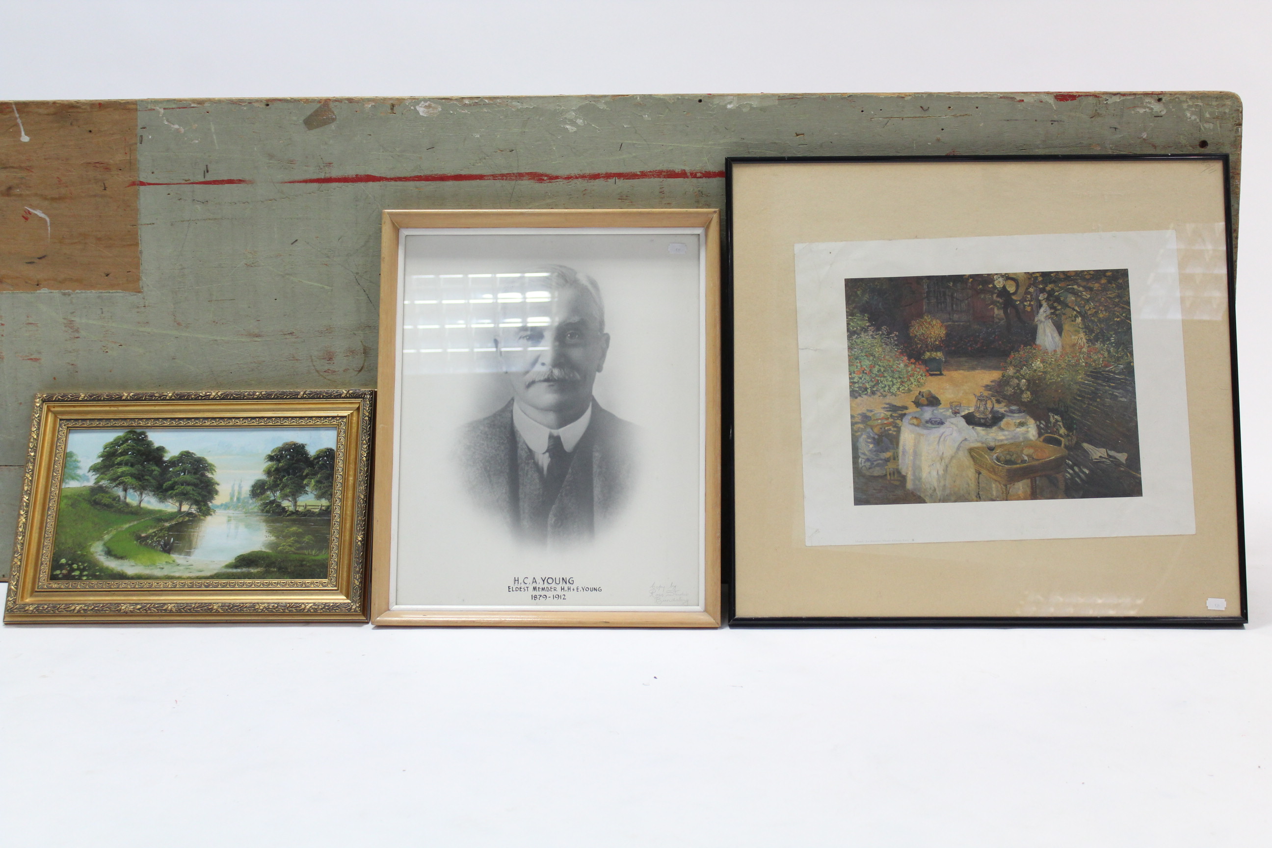 Various decorative paintings, prints & picture frames. - Image 3 of 10