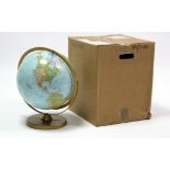 A Replogle 12” diameter globe, boxed