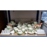 Approximately thirty items of Masons “Fruit Basket” pattern dinner & teaware; & various other