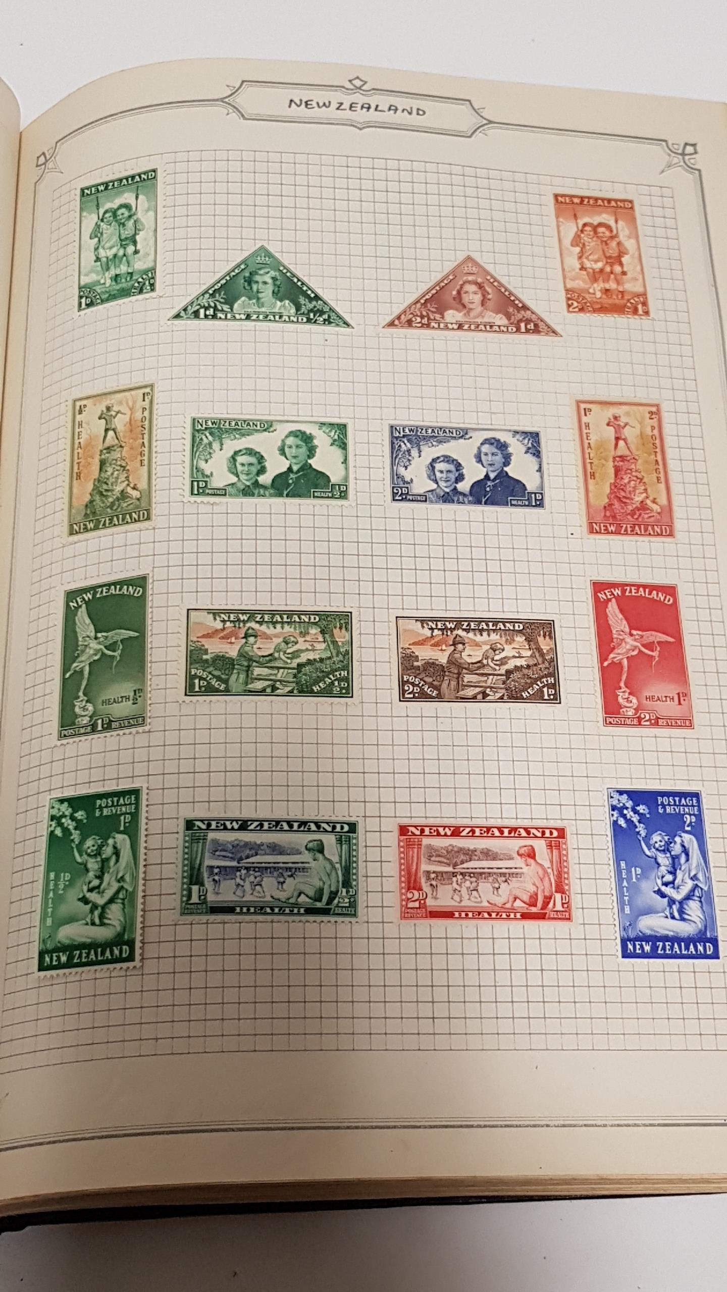 A collection of G. B., Colonial, & foreign stamps, in four various albums & loose. - Image 5 of 7