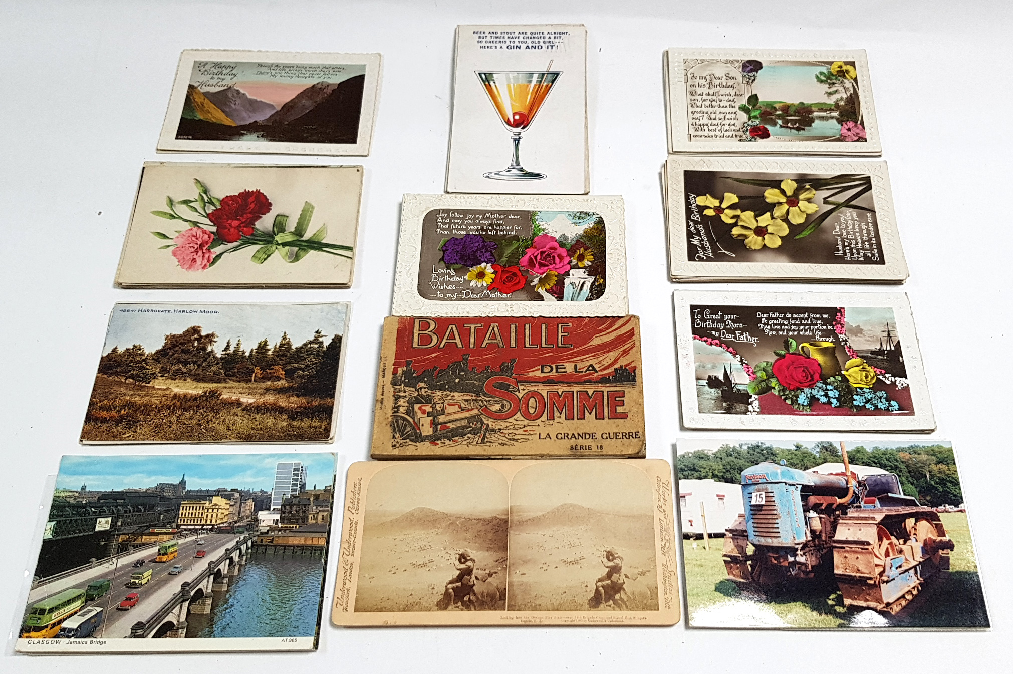 Approximately sixty loose postcards, early-late 20th century – humorous, British views, greetings,