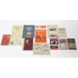 Various books, magazines, etc. relating to vintage transport.