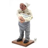 A J. H. ANIMATIONS AUTOMATON BAKER FIGURE, w.o. 32” high.