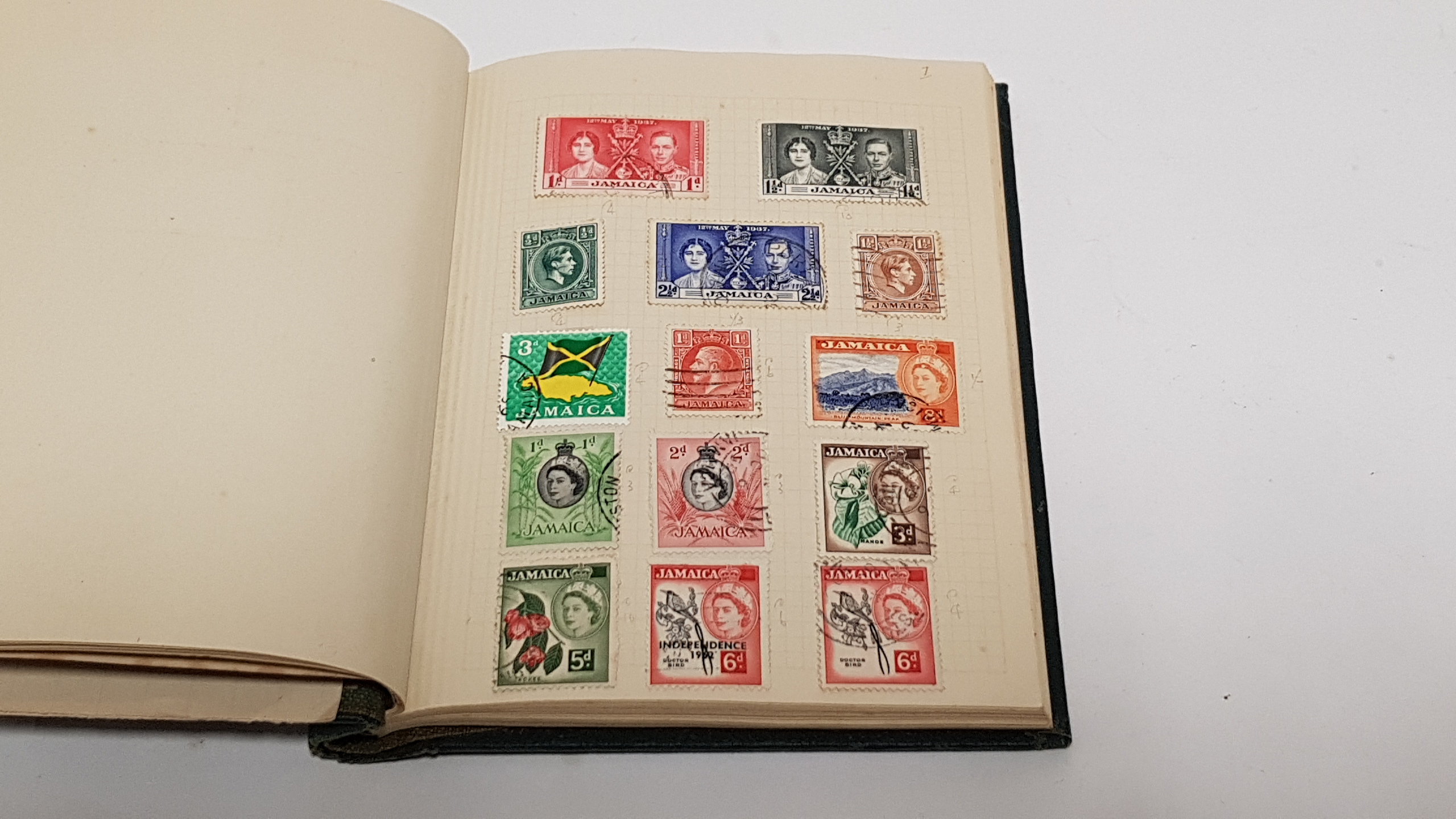 A collection of G. B., Colonial, & foreign stamps, in four various albums & loose. - Image 3 of 7