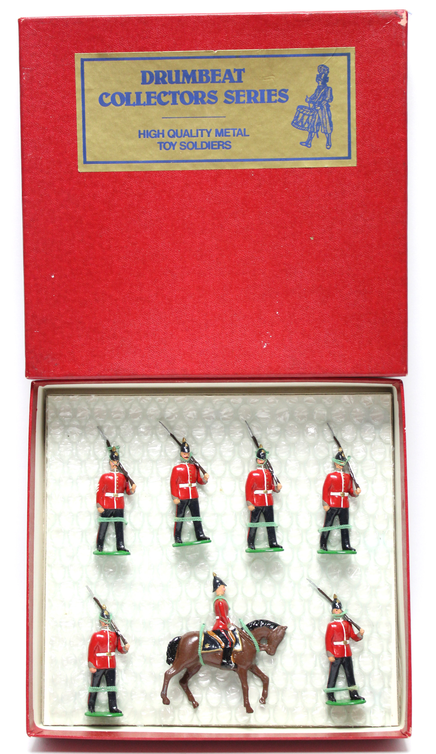 A set of Drumbeat collectors series high quality metal Toy Soldiers “3rd Foot (East Kent Regt)