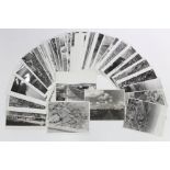 Approximately eighty various mid-20th century Italian Expansionist Reconnaissance photographs,